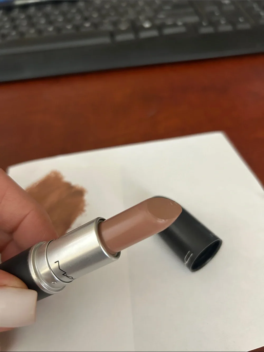 MAC Fresh Brew AB5 Lipstick - Picture 4 of 5
